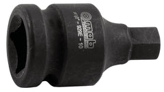 Capete chei tubulare de impact cu bit locas hexagonal 1/2"