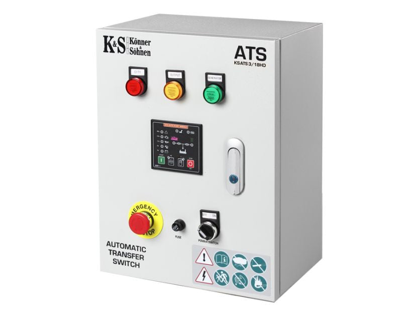 Panou de automatizare pt. Generatoarele Konner & Sohnen seria Heavy Duty 380V - KS-ATS-3/18HD